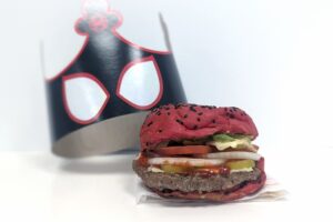SpiderMan burger